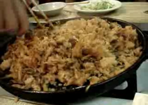 Kimchee Fried Rice At Hae Jang Chon Video